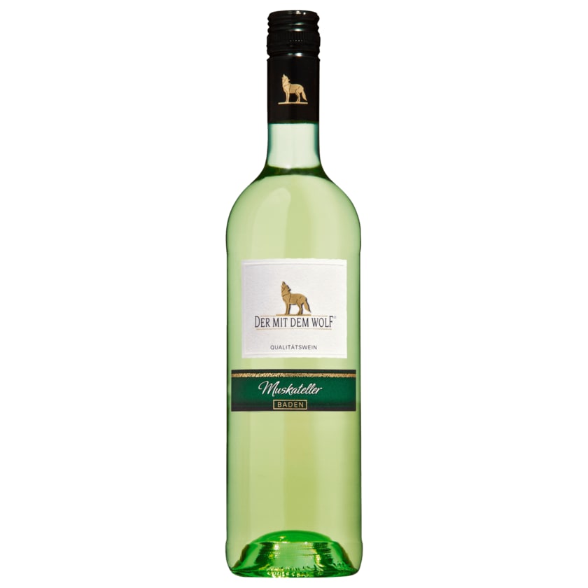 Der mit dem Wolf Weißwein Muskateller QbA süß 0,75l bei REWE online  bestellen!